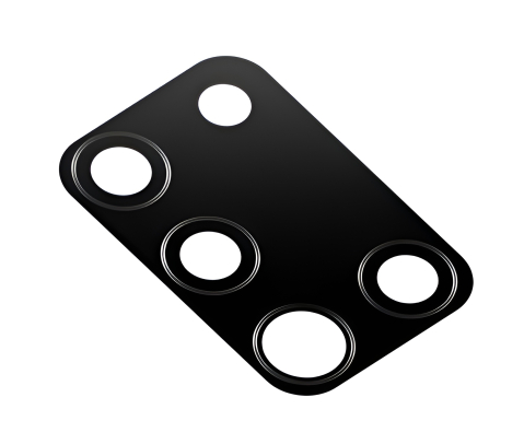 Samsung - Geam Camera Spate pentru Samsung a21s a217 Negru