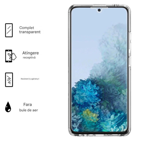 Husa 360 full cover 360 grade pentru samsung s24 ultra s928 transparent [1]