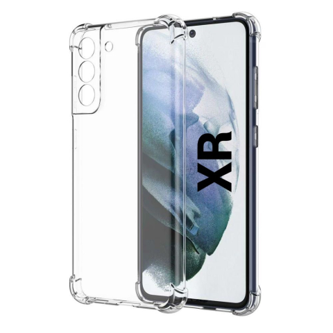 Iphone - Husa de silicon antisoc pentru Iphone xr transparent floveme