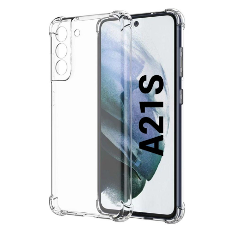 Samsung - Husa de silicon antisoc pentru sansung a21S a217 transparent floveme