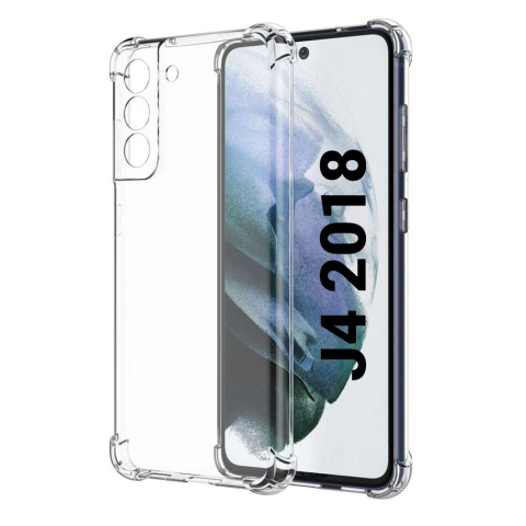 Samsung - Husa de silicon antisoc pentru sansung j4 2018 j400  transparent floveme