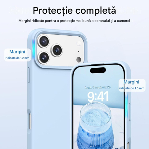 Husa de silicon soft pentru iphone 7 8 se 2020 albastru [2]