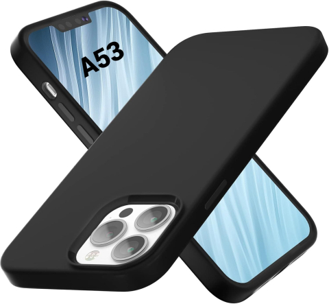 Samsung - Husa de silicon ultra slim pentru samsung a53 5g a536 negru candy