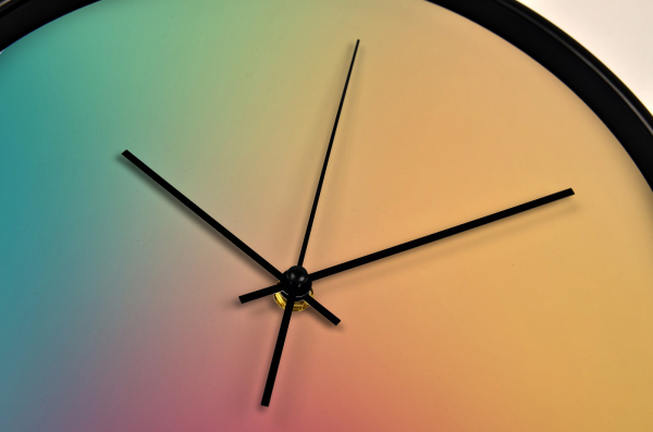 Ceas de perete, pentru living, birou sau showroom, Fundal efect bokeh [3]