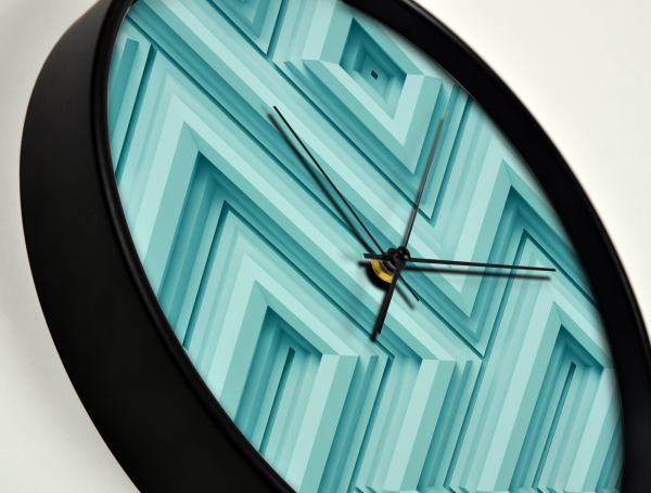 Ceas de perete, pentru living, birou sau showroom, Iluzii multiple [2]