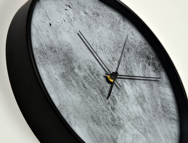 Ceas de perete, pentru living, birou sau showroom, Perete in stil industrial [2]