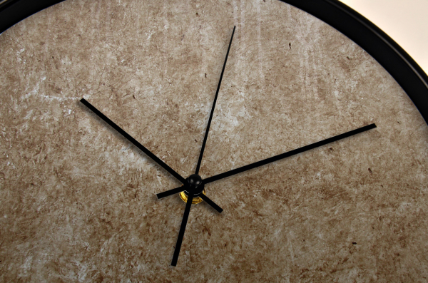 Ceas de perete, pentru living, birou sau showroom, Tencuiala decorativa [4]