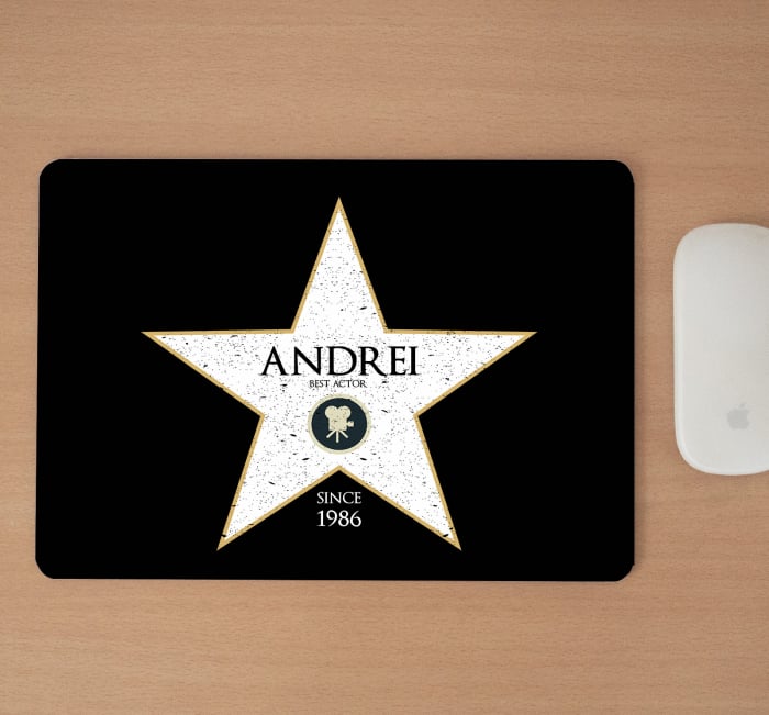 Mousepad cu mesaj aniversar, Best Actor Since [2]
