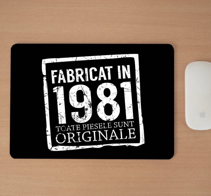 Mousepad cu mesaj aniversar, Fabricat In... [2]