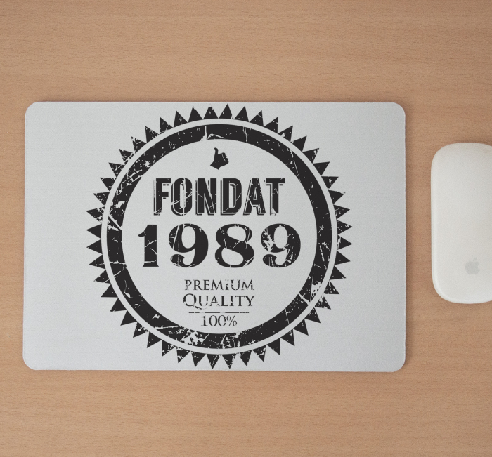 Mousepad cu mesaj aniversar, Fondat In... [2]