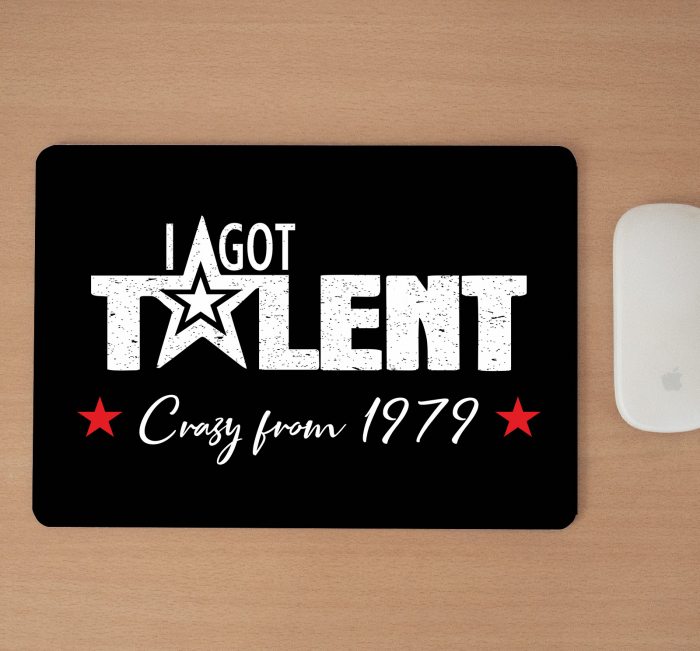 Mousepad cu mesaj aniversar, I Got Talent, Crazy From [2]