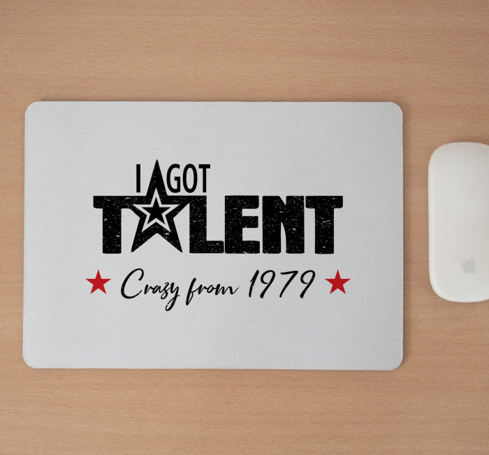 Mousepad cu mesaj aniversar, I Got Talent, Crazy From [2]