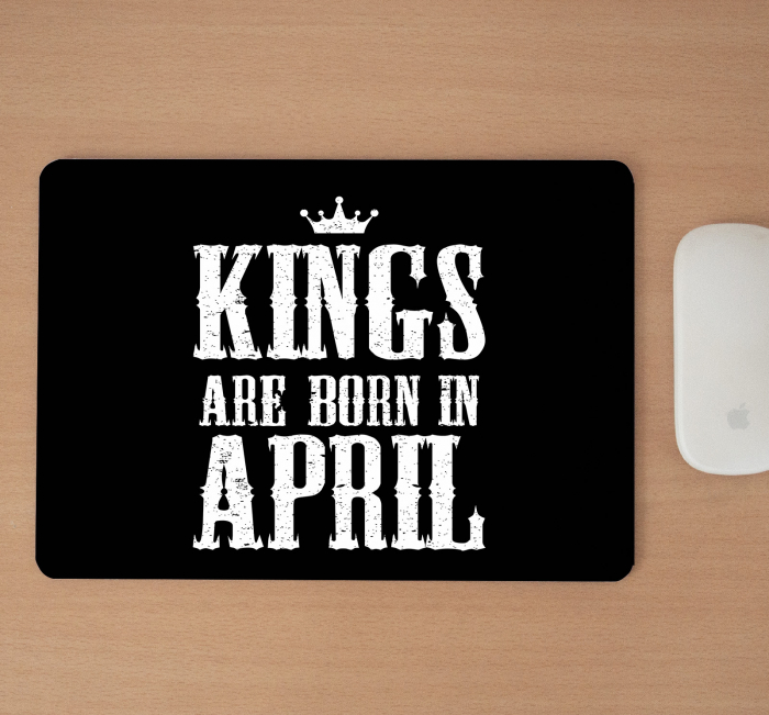 Mousepad cu mesaj aniversar, Kings Are Born In [2]