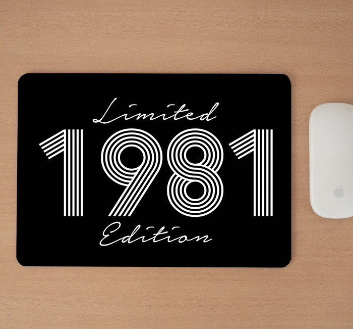 Mousepad cu mesaj aniversar, Limited Edition, Year [2]