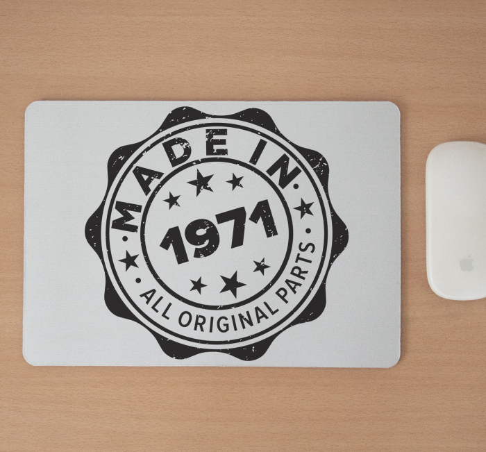 Mousepad cu mesaj aniversar, Made In... [2]