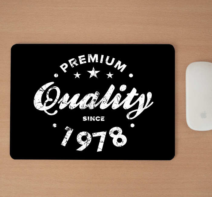 Mousepad cu mesaj aniversar, Premium Since... [2]