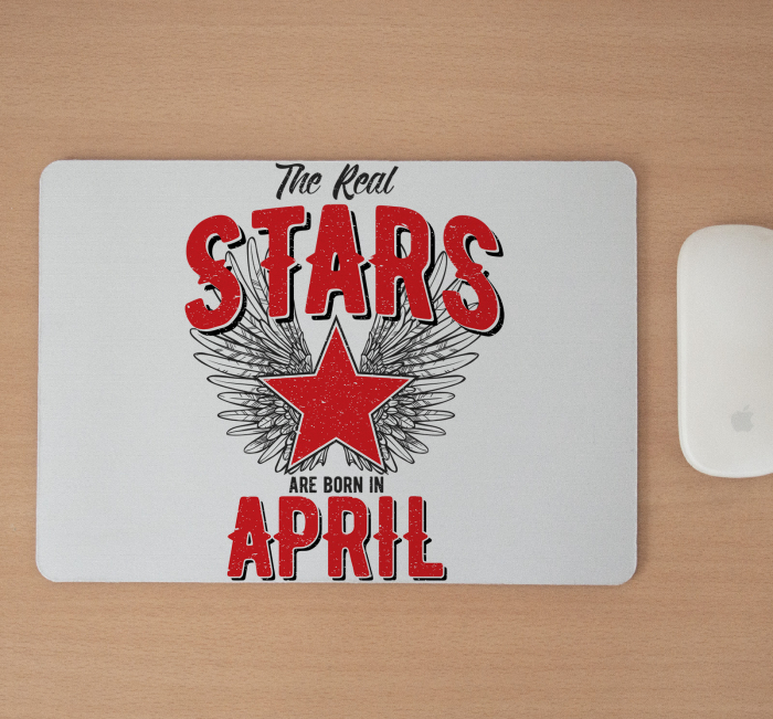 Mousepad cu mesaj aniversar, The Real Stars Are Born In [2]