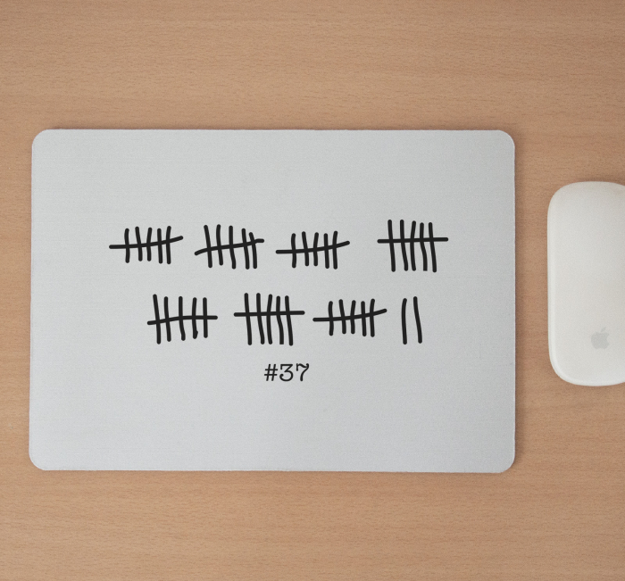 Mousepad cu mesaj aniversar, Years of My Life [2]