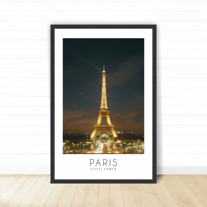 Set 2 tablouri cu ramă, "Paris is always a good idea" [3]