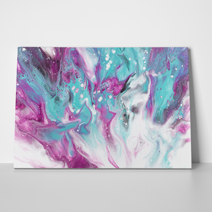 Tablou canvas abstract, Amestec de culori [3]