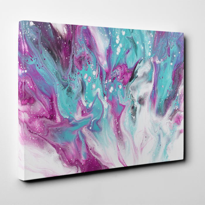 Tablou canvas abstract, Amestec de culori [2]