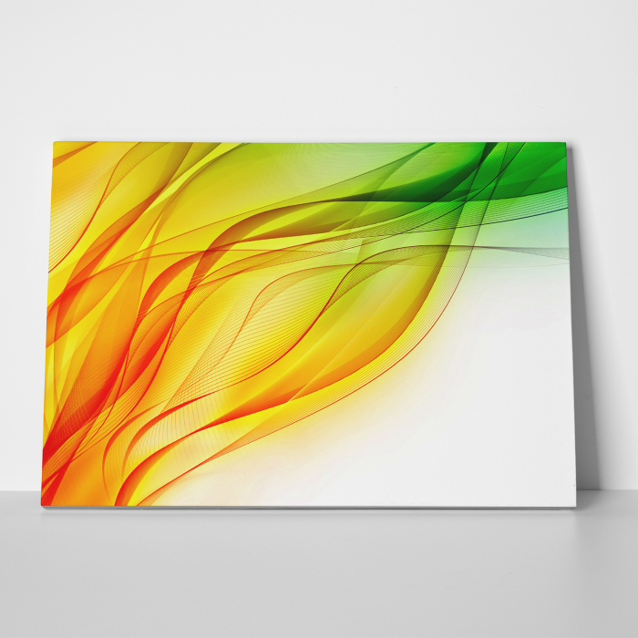 Tablou canvas abstract, Apa amestecata [3]