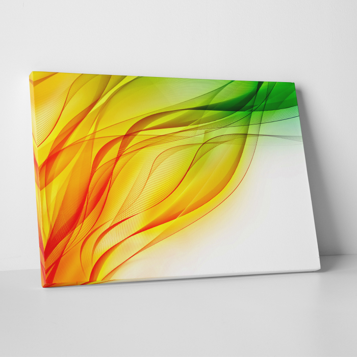 Tablou canvas abstract, Apa amestecata [4]
