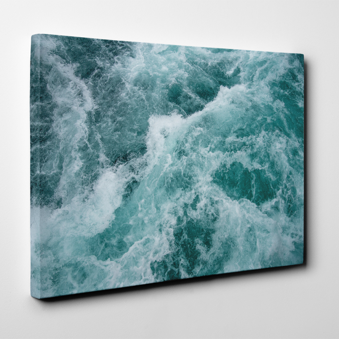 Tablou canvas abstract, Apa involburata [2]