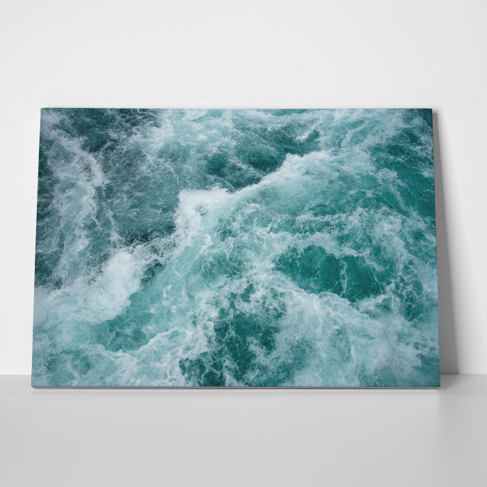 Tablou canvas abstract, Apa involburata [3]