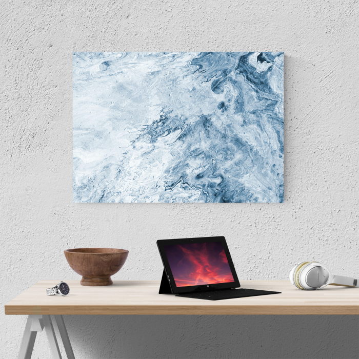 Tablou canvas abstract, Aspect de marmura [4]