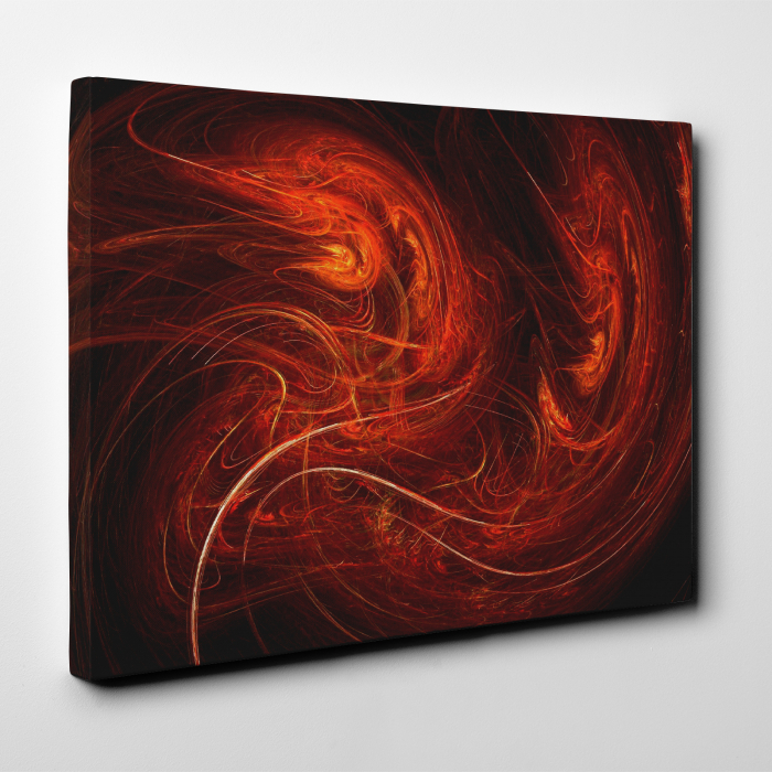 Tablou canvas abstract, Creveti [4]