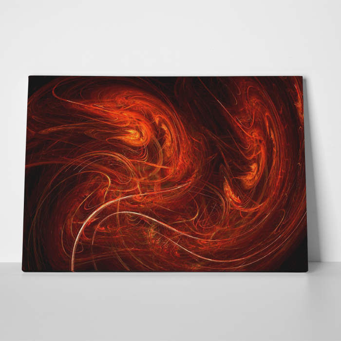 Tablou canvas abstract, Creveti [3]