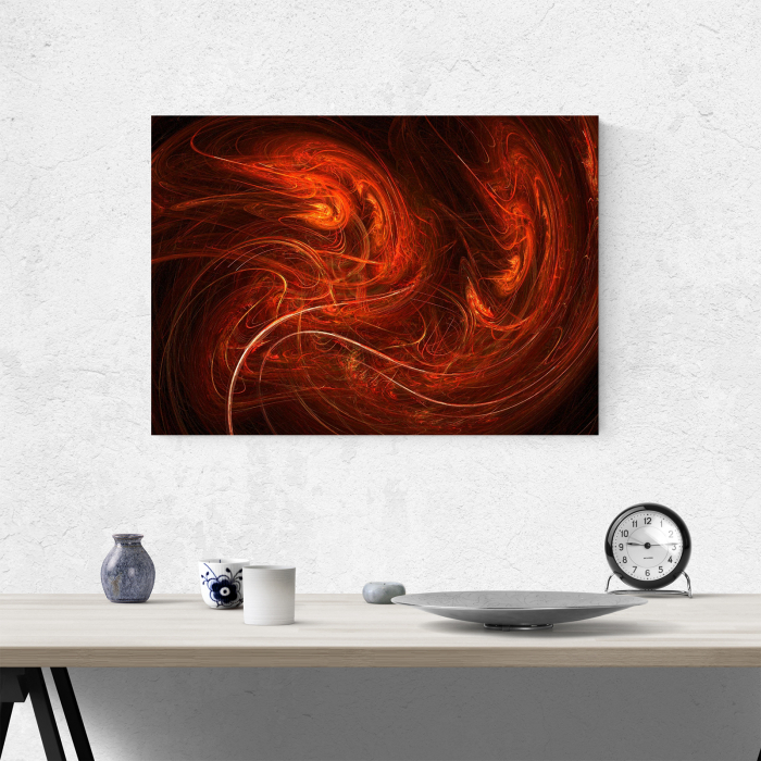Tablou canvas abstract, Creveti [2]
