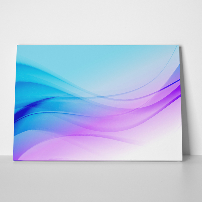 Tablou canvas abstract, Curbe digitale [3]