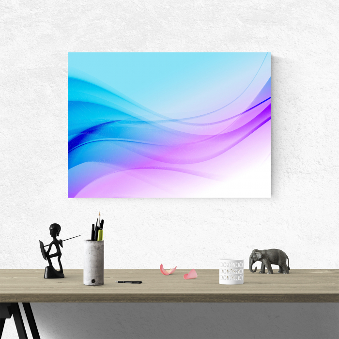 Tablou canvas abstract, Curbe digitale [2]