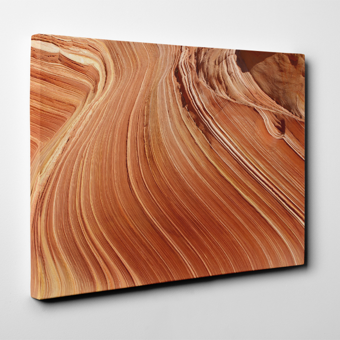 Tablou canvas abstract, Dune rosiatice de nisip [2]