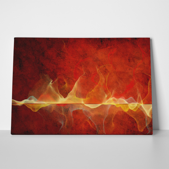 Tablou canvas abstract, Fir aprins [3]