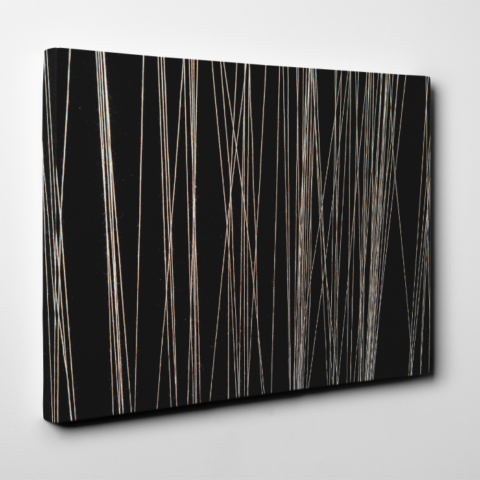 Tablou canvas abstract, Fire albe [2]