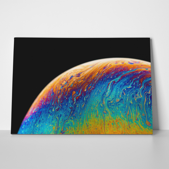 Tablou canvas abstract, Glob multicolor [3]