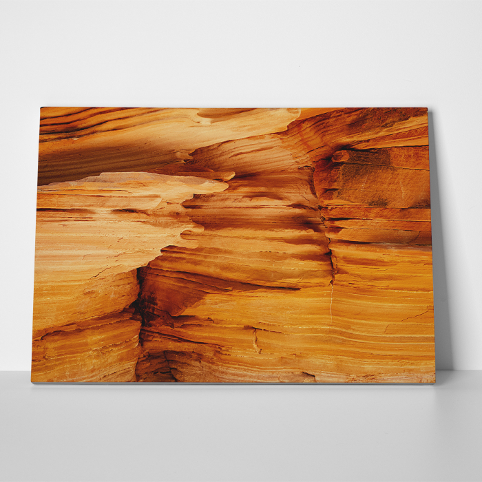 Tablou canvas abstract, Interiorul unui canion [3]