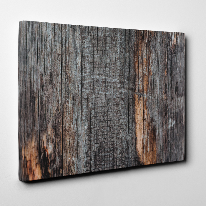 Tablou canvas abstract, Lemn invechit [2]