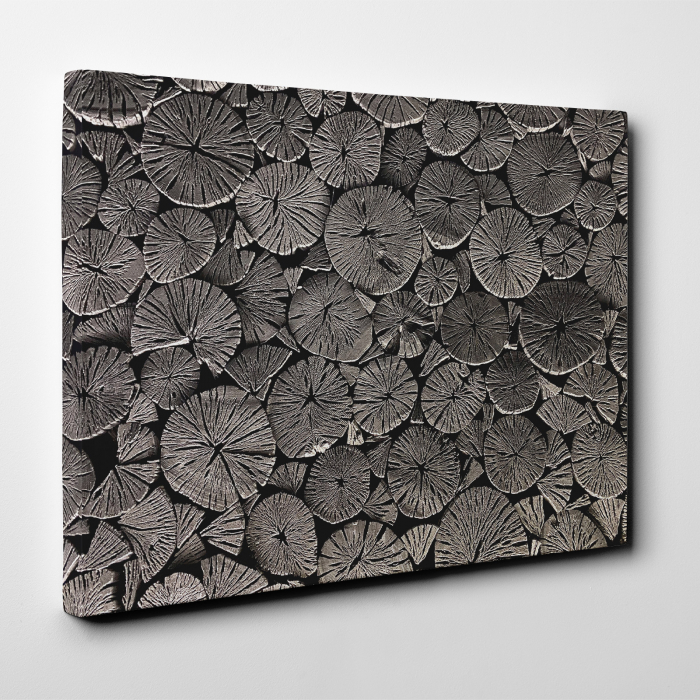 Tablou canvas abstract, Lemn taiat [2]
