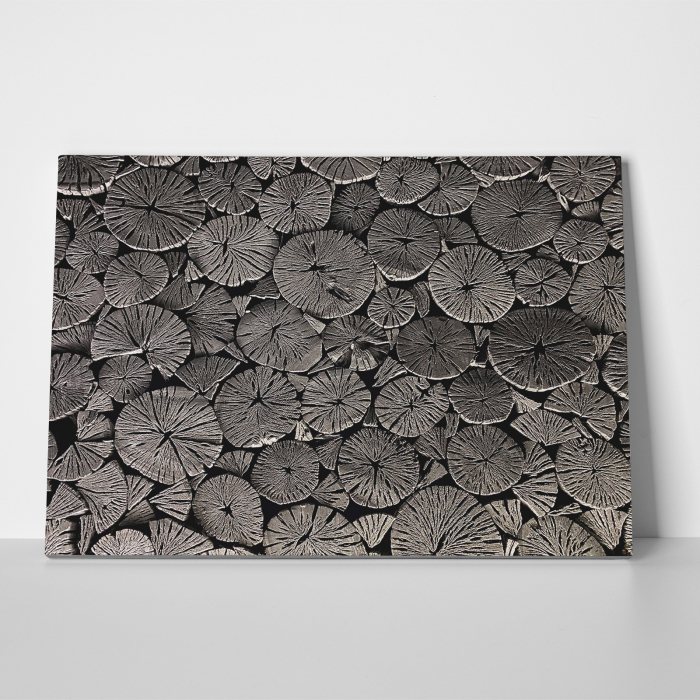 Tablou canvas abstract, Lemn taiat [3]