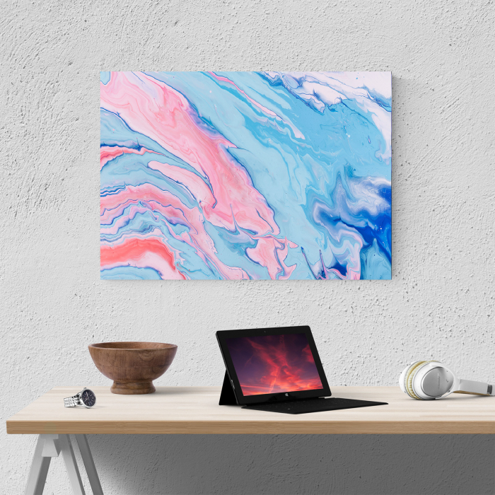 Tablou canvas abstract, O revarsare de culori [4]