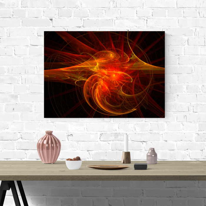 Tablou canvas abstract, Pasare in zbor [2]