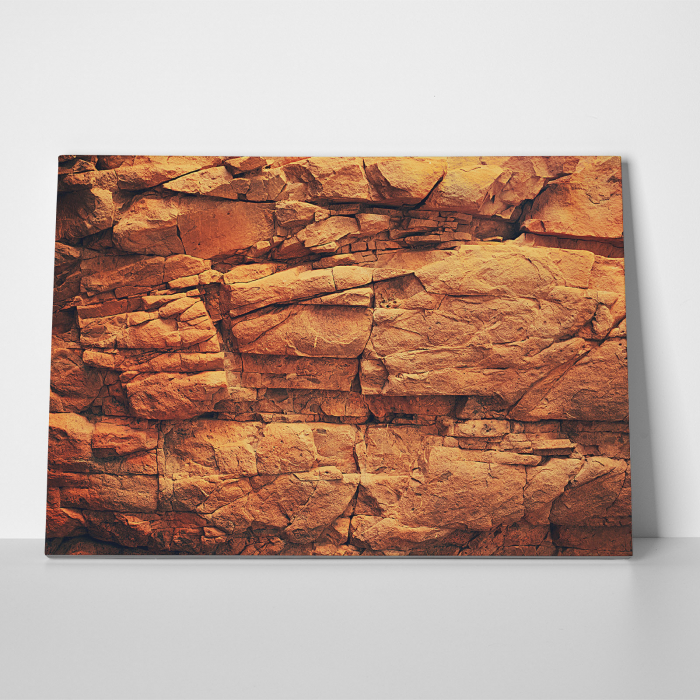Tablou canvas abstract, Perete de piatra [3]