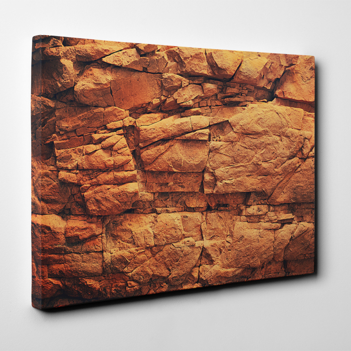 Tablou canvas abstract, Perete de piatra [2]