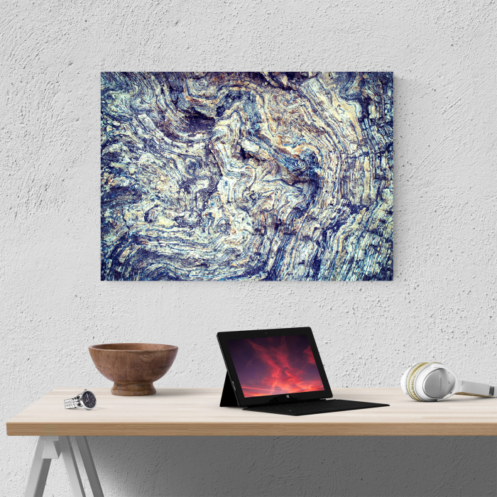 Tablou canvas abstract, Piatra vazuta de sus [4]