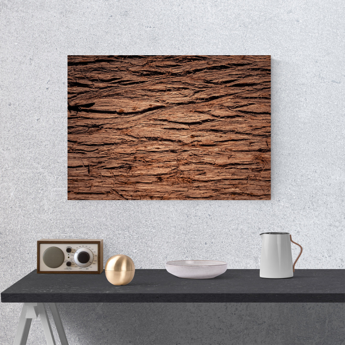 Tablou canvas abstract, Scoarta de copac [4]