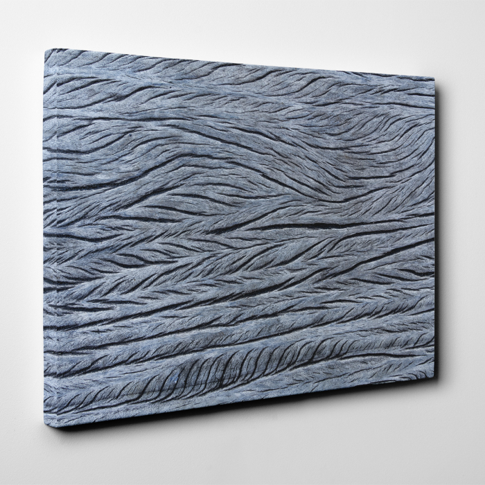 Tablou canvas abstract, Sectiune liniara in lemn [2]